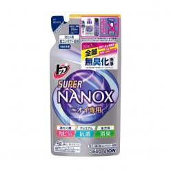 Lion Top Super Nanox Концентрированное жидкое средство для стирки белья, контроль за неприятными запахами,запаска 350 гр