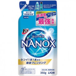 Жидкий гель для стирки Lion Super Nanox / запаска 350 мл